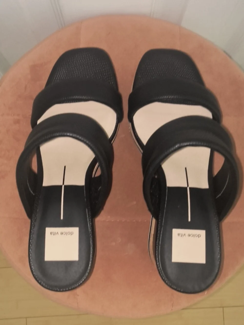Dolce Vita Osiris Double-strap Platform Wedge NWOB